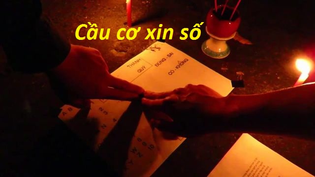 cách xin số đề ông địa